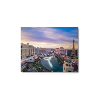 Cosmo Las Vegas Sunset Metal