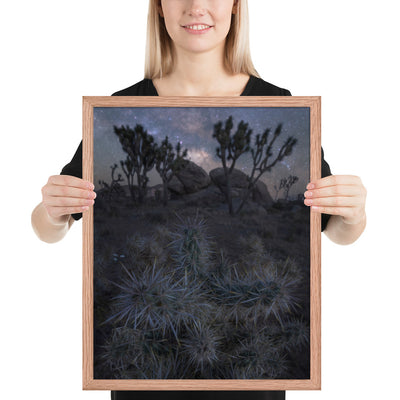 Joshua Tree Night Framed Luster